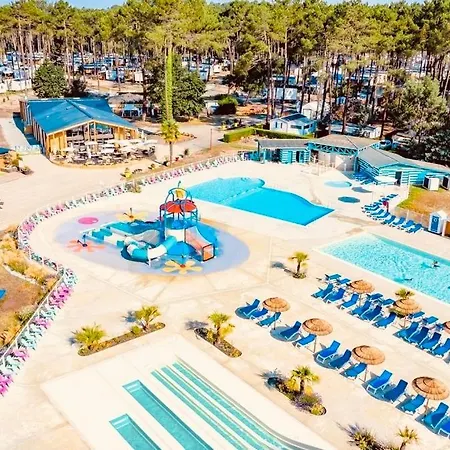 Mh510 2Ch Dont Chambre Parental Et 2Sdb Dans Camping 4 Etoiles * Saint-Julien-en-Born